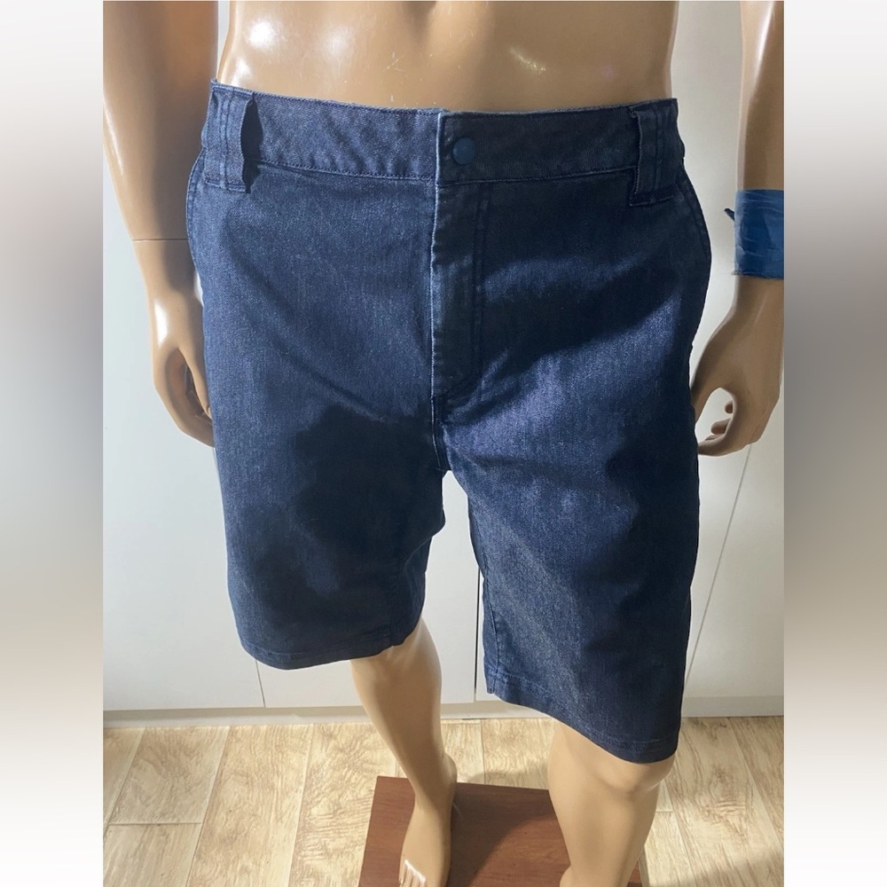 adidas Dark Blue Jean Shorts for Men